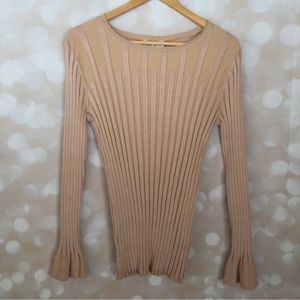 Gibson Latimer Blush Stretchy Blouse